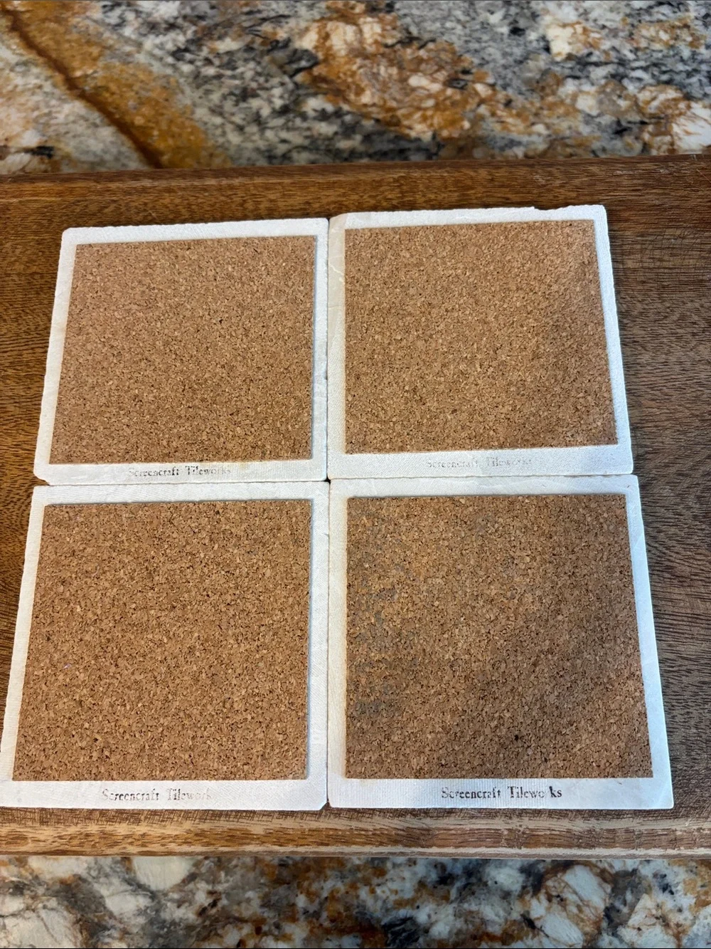 Knoxville Map Coaster Set - Vintage City Map Design - Set of 4